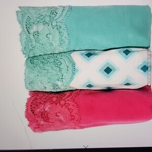 New Cosabella Panties Bundle: 2 Thongs & 1 Bikini - Sizes 16-20